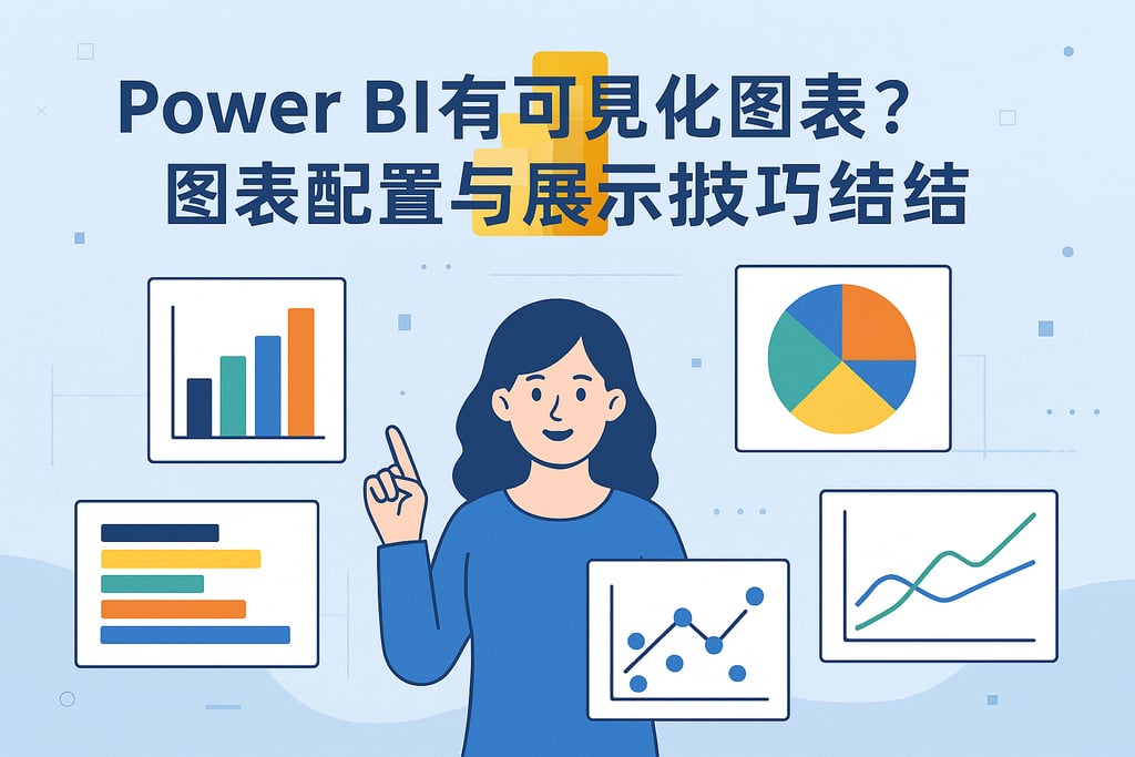 Power BI有哪些可视化图表？图表配置与展示技巧汇总